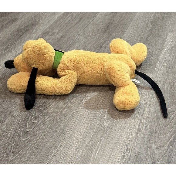 PLUTO Plush Disney Store Genuine Authentic Dog Stuffed Animal Floppy Beans 16" - Picture 4 of 10